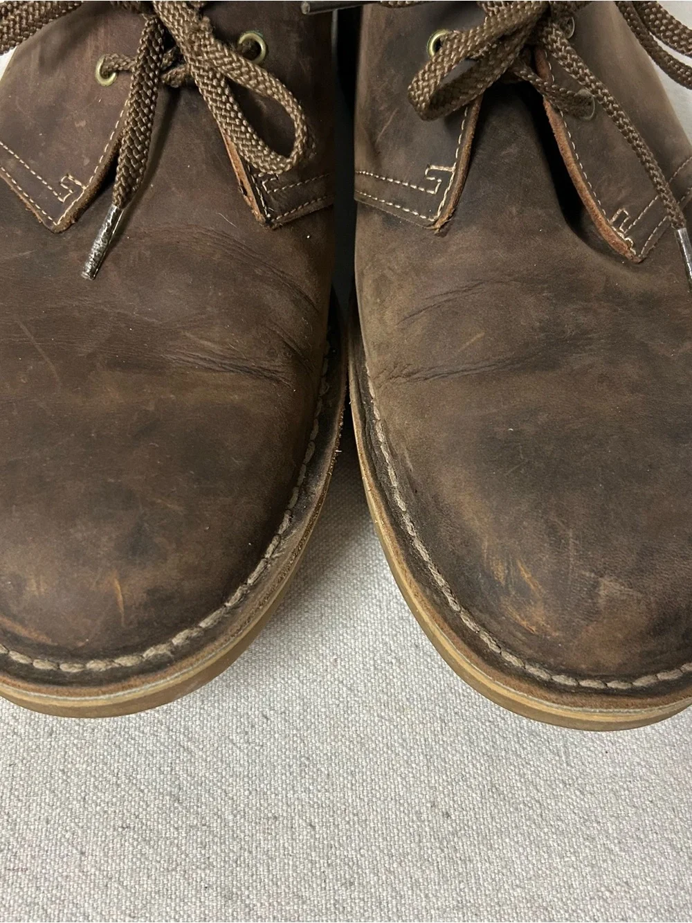 Clarks Collection Desert Chukka Boots Men’s 12M Brown Leather